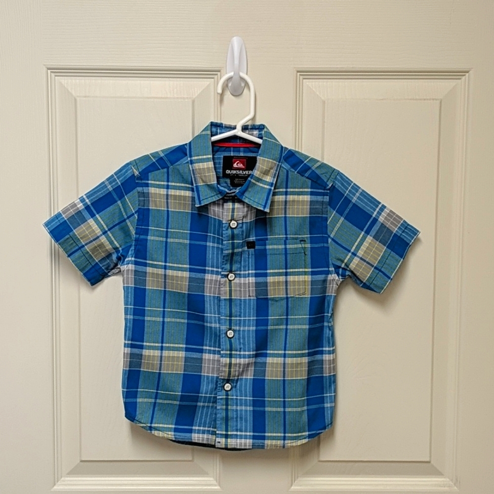 Toddler Boys Quicksilver Button Down Shirt